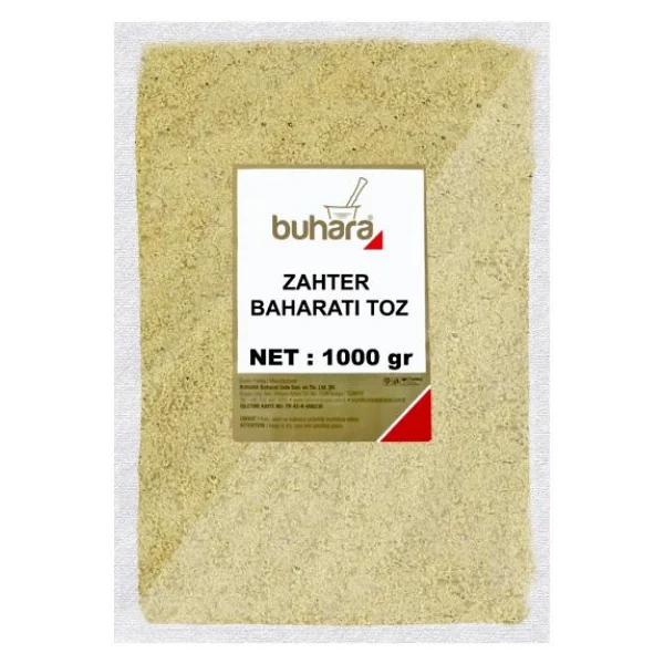 Buhara Baharat Toz Zahter Baharatı 1 Kg - Görsel 3