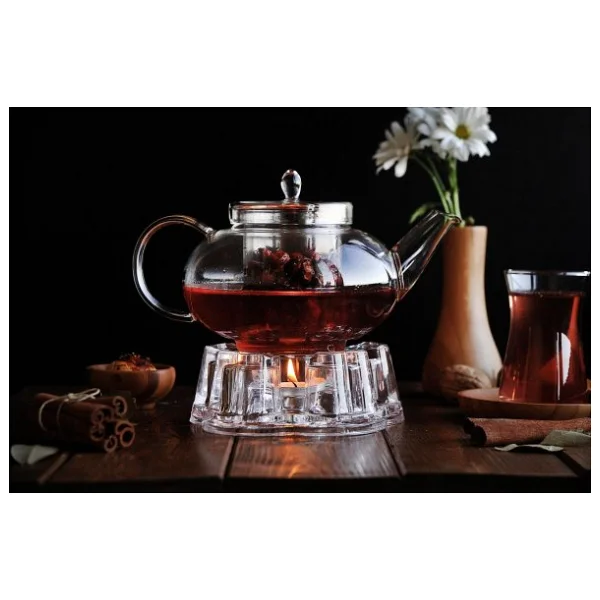 Taşev T1617 Mimosa Süzgeçli 800 Ml Demlik - Görsel 4
