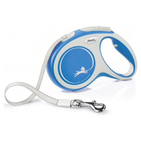 Flexi New Comfort 5 m Şerit Medium Mavi Otomatik Köpek Tasması - Görsel 6