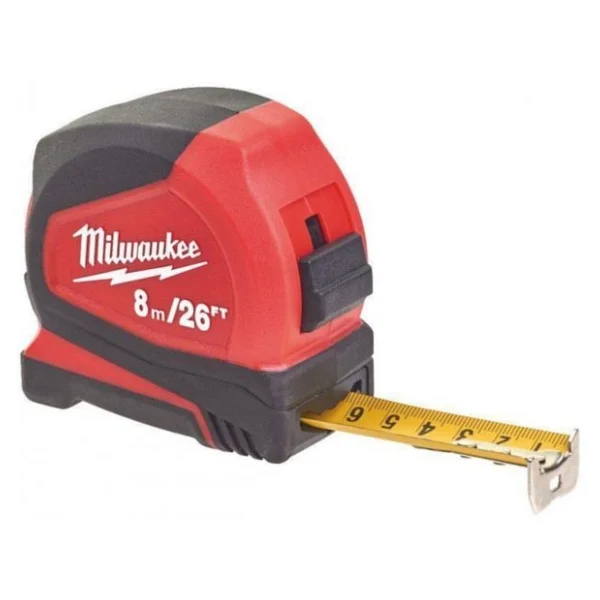 Milwaukee T4932459596 Pro Kompakt 8 M Şerit Metre - Görsel 2
