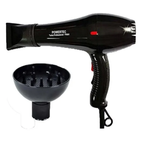 Powertec Tr-701 Turbo Profesyonel 2500 W Fön Makinesi + Vigo Başlık - Görsel 4
