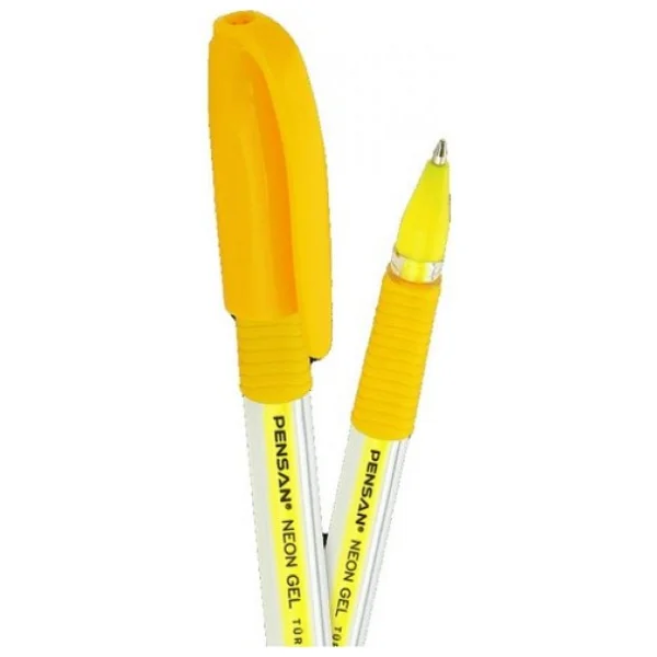 Pensan 2290 Neon 1.0 Mm Sarı Jel Kalem - Görsel 4