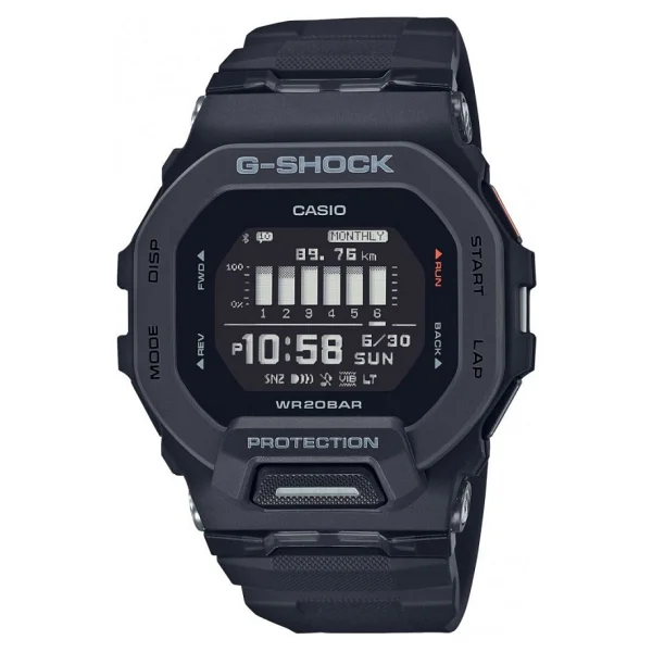 Casio G-Shock G-Squad Gbd-200-1dr Siyah Erkek Kol Saati - Görsel 3