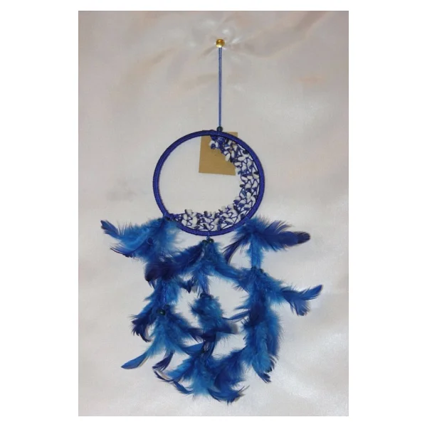 Dream Catcher Düş Kapanı El İşi Rüya Kapanı Hand Made Doğal Taşlı - Görsel 4