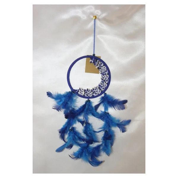 Dream Catcher Düş Kapanı El İşi Rüya Kapanı Hand Made Doğal Taşlı - Görsel 6