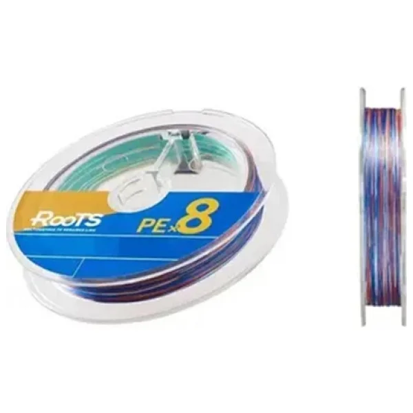 Gosen X8 Roots Pe 8 Örgü Spin İp Misina 150mt Multi Color - Görsel 2