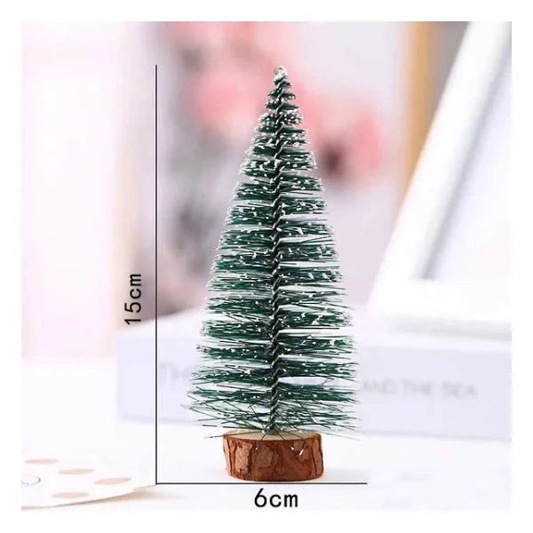 Dekoratif Mini Yılbaşı Ağacı 15cm - Görsel 4