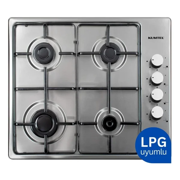 Kumtel Ko 420f Inox Lpg'li Set Üstü Ocak - Görsel 3