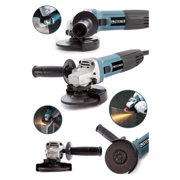Steiner Germany Technology 2600 Watt Profesyonel Metal Şanzıman Avuç İçi Spiral Taşlama Makinesi - Görsel 6