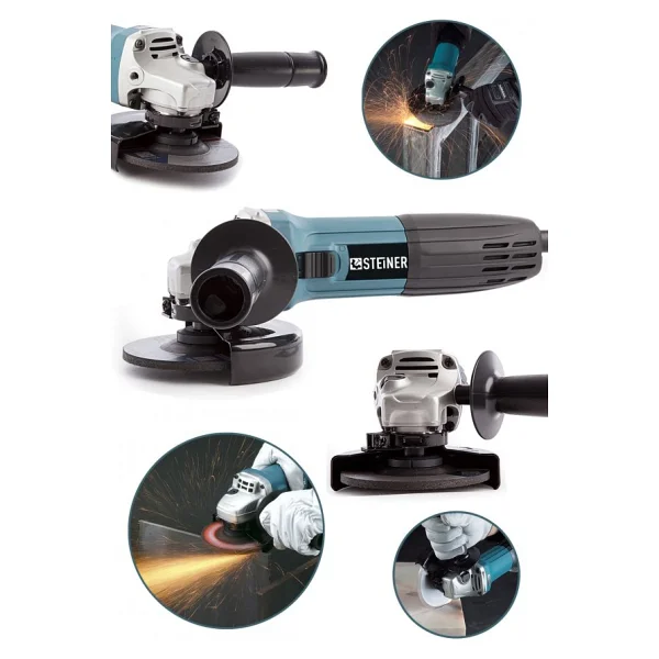 Steiner Germany Technology 2600 Watt Profesyonel Metal Şanzıman Avuç İçi Spiral Taşlama Makinesi - Görsel 7