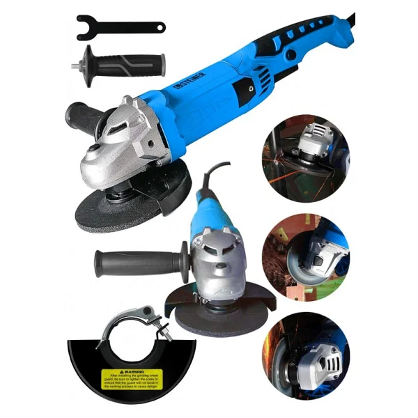 Steiner Alman 3000 W 6 Kademe Devir Ayarli Sjs Metal Şanzıman Demir Metal Kesme Taşlama Makinesi 125 Mm - Görsel 6