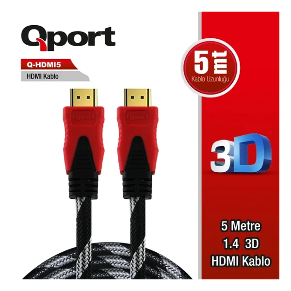Qport Q-Hdmı5 5 M Hdmı Kablo - Görsel 7