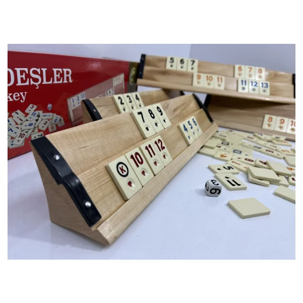 Okey Takımı, Ahşap Okey Takımı - Görsel 2