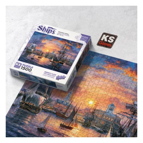 Ks Games Charleston Harbor 1500 Parça Puzzle 22026 - Görsel 5