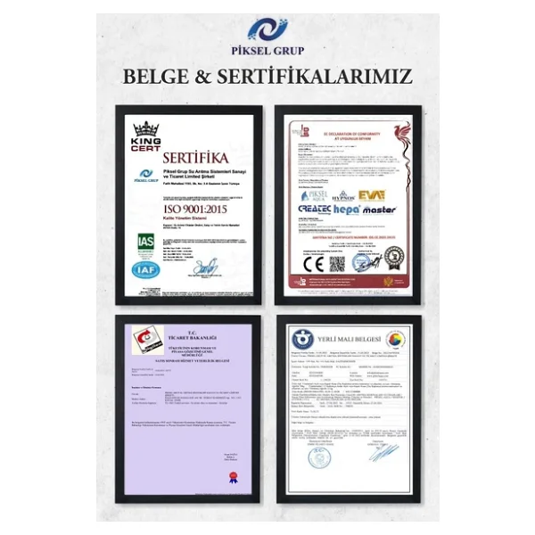 Su Arıtma Cihazı Pompası Pompa Tam Set Alçak Ve Yüksek Basınç Switch'li - Görsel 2