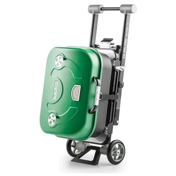 Guruss Travel-X Taşınabilir Kömürlü Yeşil Mangal - Görsel 3