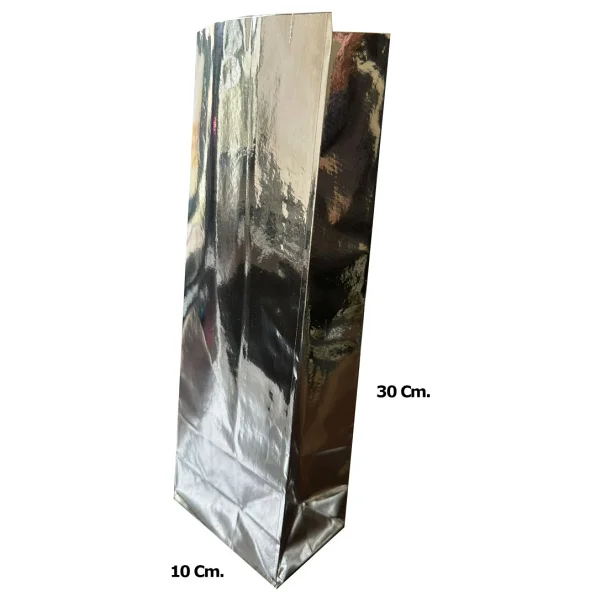Metalize Kraft Kese Kağıdı - Küçük Boy - 10 X 30 Cm. - 0.5 Kg. - 20 Ad - Paket - Görsel 5