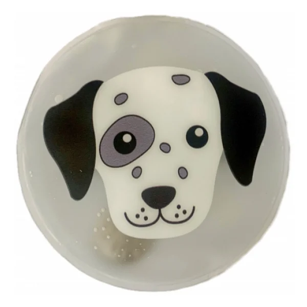Köpekli Cep Sobası,El Isıtıcı,Sıcak Su Torbası Pvc 9cm - Görsel 3