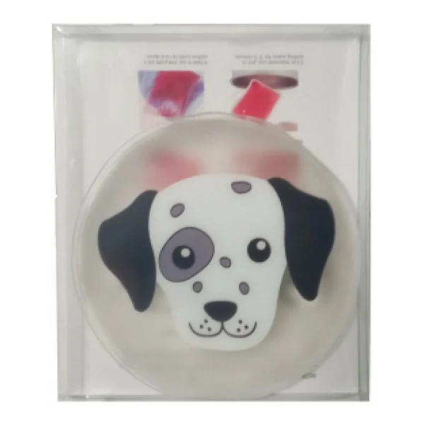 Köpekli Cep Sobası,El Isıtıcı,Sıcak Su Torbası Pvc 9cm - Görsel 4