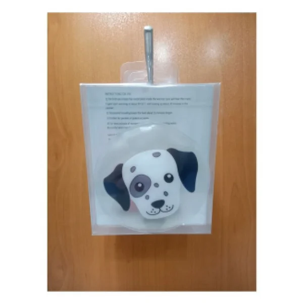 Köpekli Cep Sobası,El Isıtıcı,Sıcak Su Torbası Pvc 9cm - Görsel 5