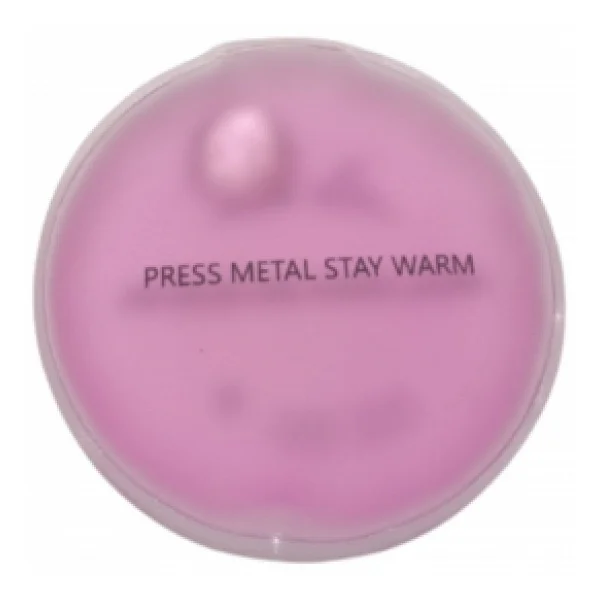 Pembe Ceylan Cep Sobası,El Isıtıcı,Sıcak Su Torbası Pvc 9cm - Görsel 4