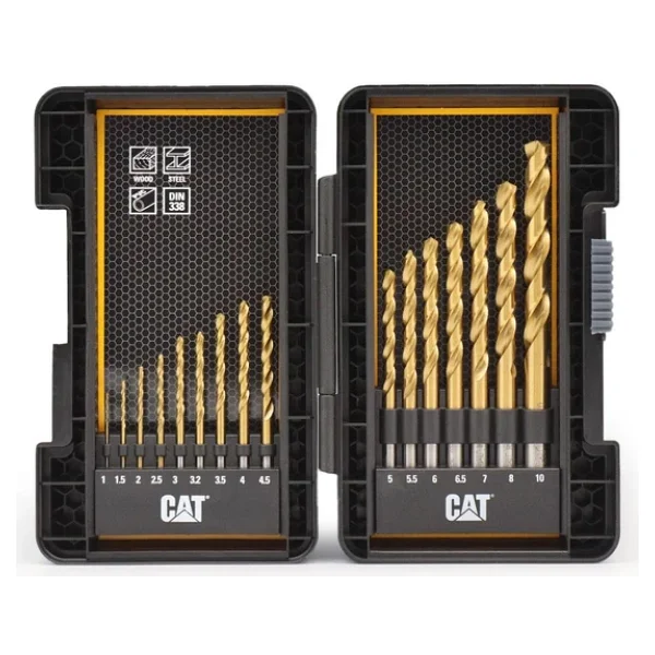 Cat Da02901 16 Parça Titanyum Kaplama Hss Metal Delici Matkap Ucu - Görsel 3