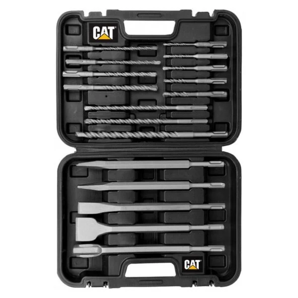 Cat Da03902 17 Parça Sds Plus Beton Kırıcı Delici Matkap Ucu - Görsel 4