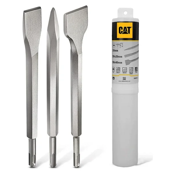 Cat Da03903 Sds Plus 3 Parça Profesyonel Murç/Keski Kırıcı Uç Seti - Görsel 3