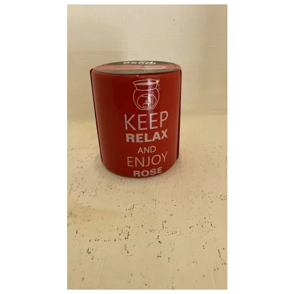 Buhardanlık Set Buhurdanlık Keep Relax Kırmızı - Görsel 3