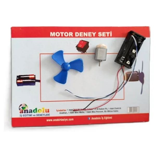 Motor Deney Seti - Görsel 5