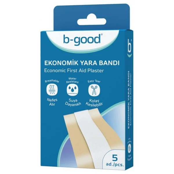 B-Good Ekonomik 100mm X 60mm 5'li Yara Bandı - Görsel 4