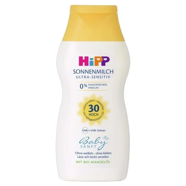 Hipp Babysanft Spf 30 200 Ml 5 Adet Bebek Güneş Sütü - Görsel 2