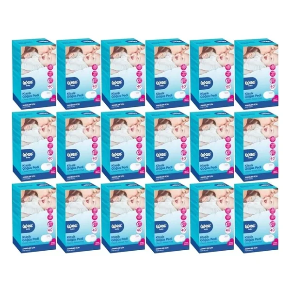 Wee Baby Klasik 40'lı 18 Paket Göğüs Pedi - Görsel 5