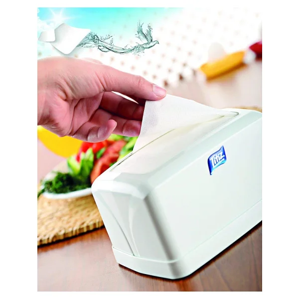 Titiz Tp-260 Masaustu Dispenser Pecetelik / Pecete Kutusu / Beyaz - Yatay - 1 Adet - Görsel 4