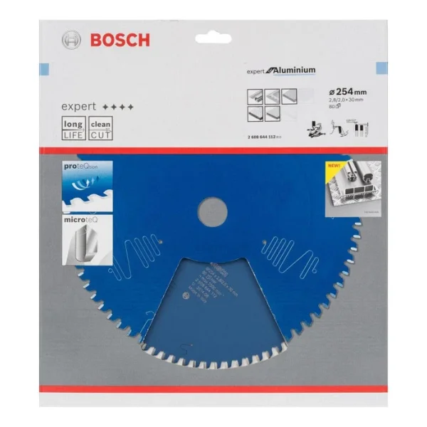 Bosch 2608644112 254x30 Mm 80 Diş Alüminyum Daire Testeresi - Görsel 5