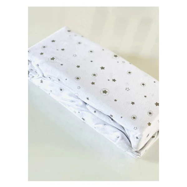 Mothercare Pamuklu Lastikli 70x140 Desenli Bebek Çarşafı - Görsel 4