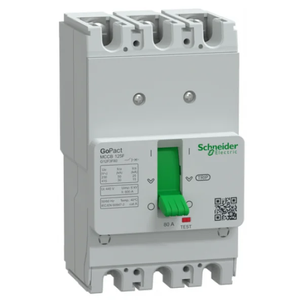 Schneider G12f3f80 3x80 A 30 Ka Termik Manyetik Sabit Şalter - Görsel 3