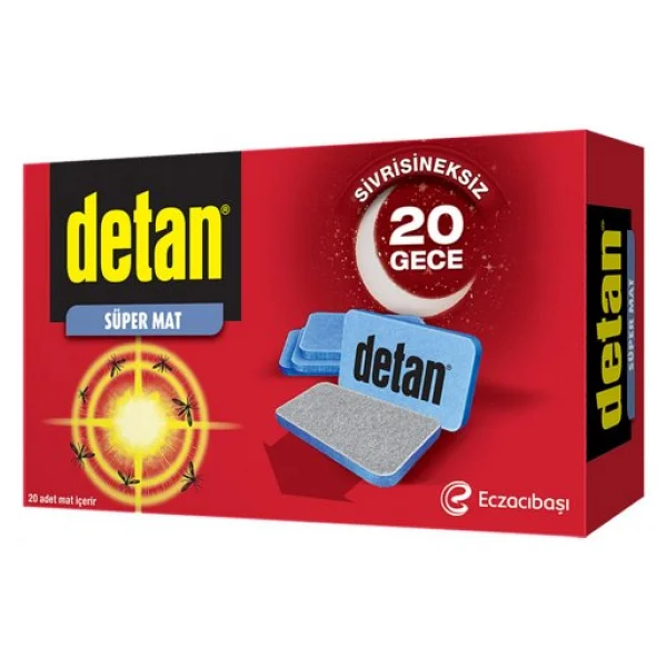 Detan Süper Mat Tablet 20'li - Görsel 5
