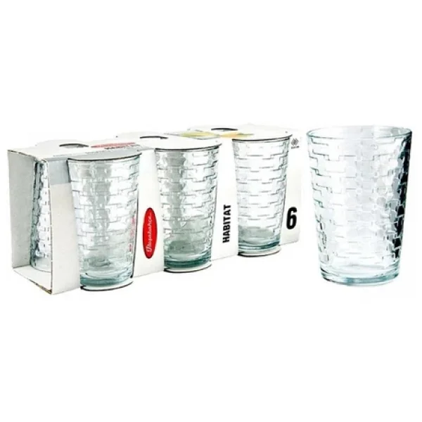 Paşabahçe Habitat 52499 200 Cc 6'lı Su Bardağı - Görsel 6