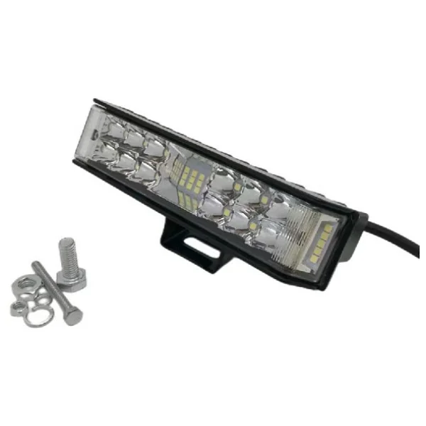 Space Offroad Sis Lambası 40 LED 20w Kırmızı-Beyaz-Mavi Çakarlı Adet 12-30v / Lass296 - Görsel 2