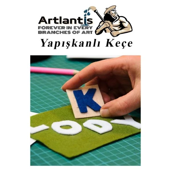 Yapiskanli Kece 10 Renk A4 20x30 Cm 1 Paket Kece Yapiskanli 10 Lu Okul Kres Okul Oncesi Etkinlik Hobi - Görsel 7