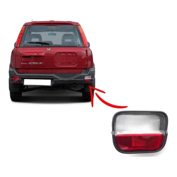 Tampon Reflektörü Crv 1997 2001 Arka Sağ - Görsel 6