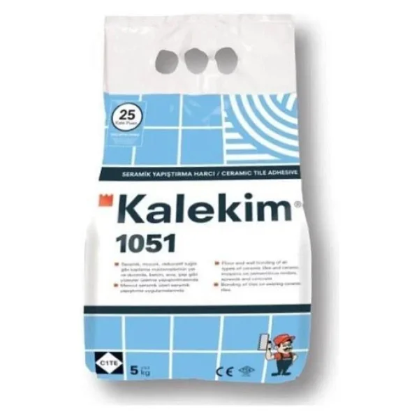 Kalekim 1051 5 Kg Seramik Yapıştırma Harcı - Görsel 7