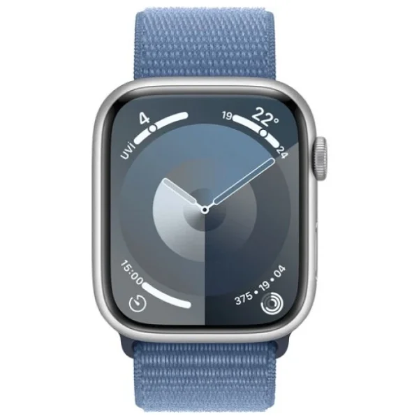 Apple Watch Series 9 GPS 45mm Alüminyum Kasa Spor Loop Kordon Akıllı Saat - Görsel 2