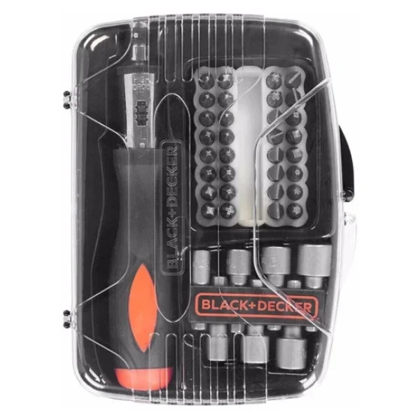 Black+Decker A7062 40 Parça Cırcırlı Set Tornavida - Görsel 5
