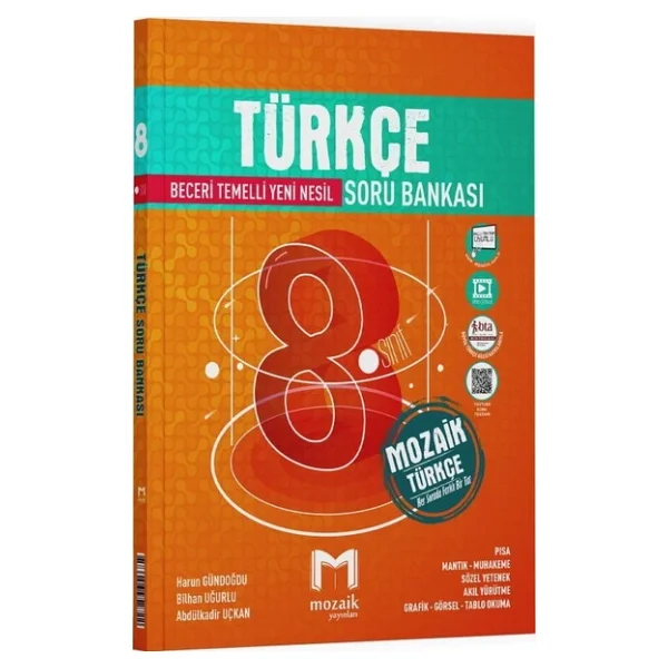 Mozaik Yayınları 8. Sınıf Türkçe Soru Bankası - Görsel 5