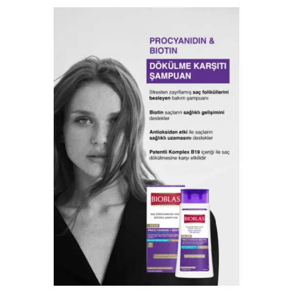 Bioblas Procyanidin + Biotin 360 Ml Saç Dökülmesine Karşı Şampuan - Görsel 8