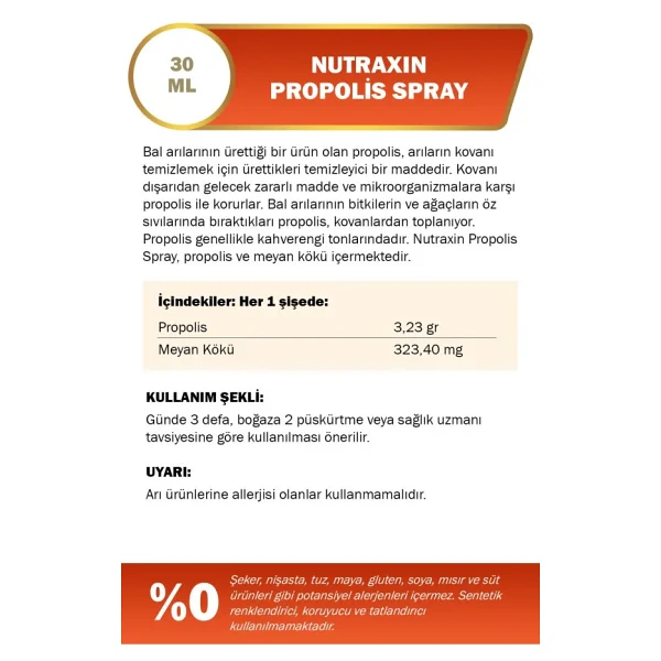 Nutraxin Propolis Sprey 30 Ml - Görsel 9