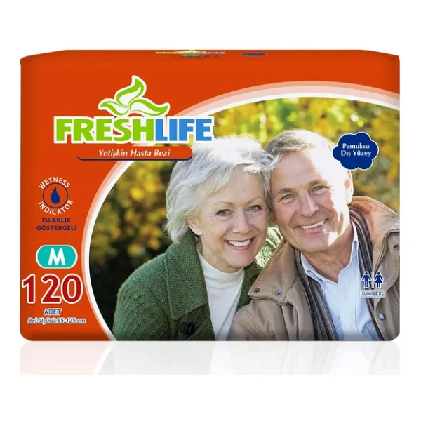 Freshlife Belbantlı Orta Boy M 30'lu 4 Adet Hasta Bezi - Görsel 4