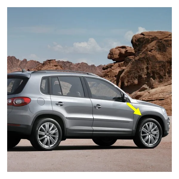 Vw Tiguan 2008-2011 Sağ Ön Çamurluk Dodik Plastik Çıta 5n0854732a - Görsel 3
